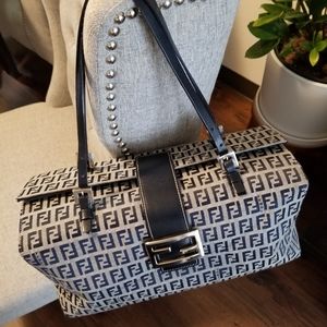Vintage Fendi Zucchino Bag